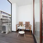 Apartment American Retro With Balcony Powisle By Renters *