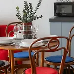 Apartment American Retro With Balcony Powisle By Renters