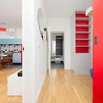 American Retro With Balcony Powisle By Renters Apartment *