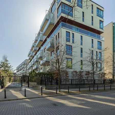 American Retro With Balcony Powisle By Renters Apartment