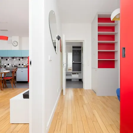 American Retro With Balcony Powisle By Renters Lejlighed *